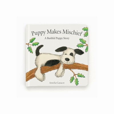 Jellycat Puppy Makes Mischief and Bashful Puppy Medium | HT5982743